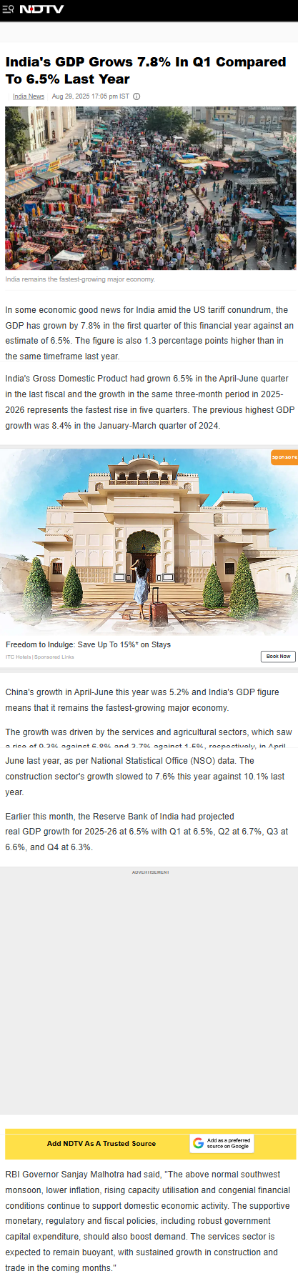 Full News Screenshot