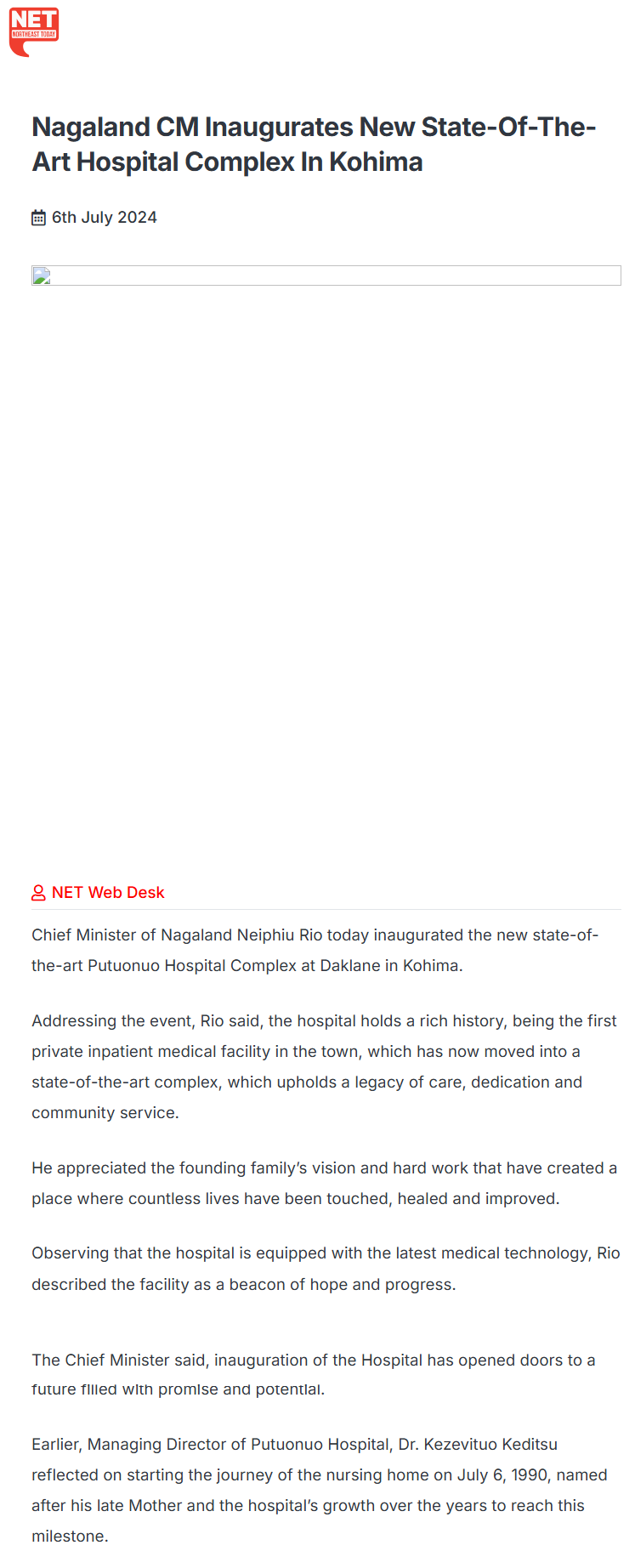 Full News Screenshot