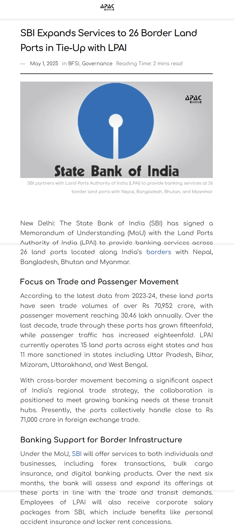 Full News Screenshot