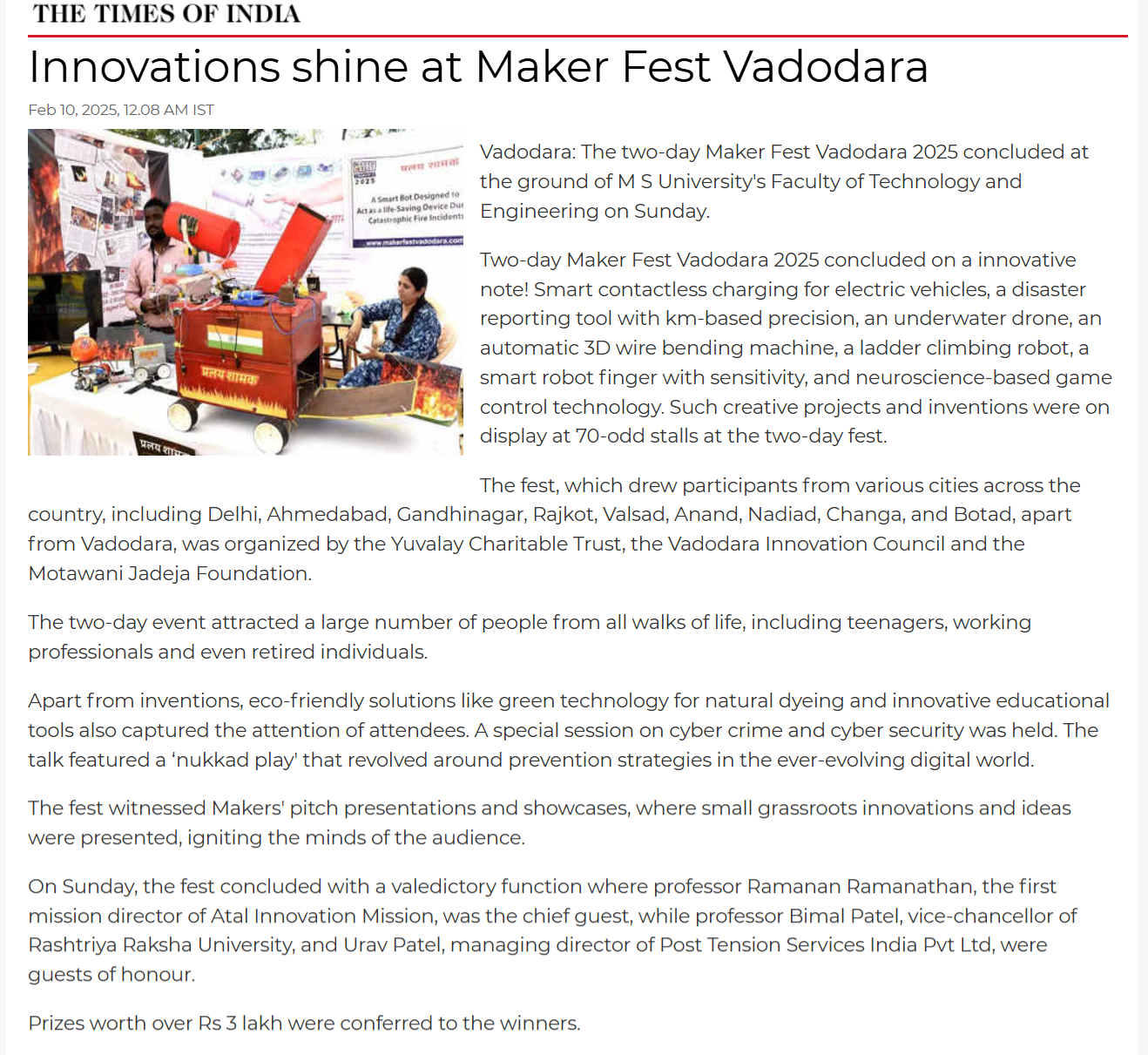 Full News Screenshot