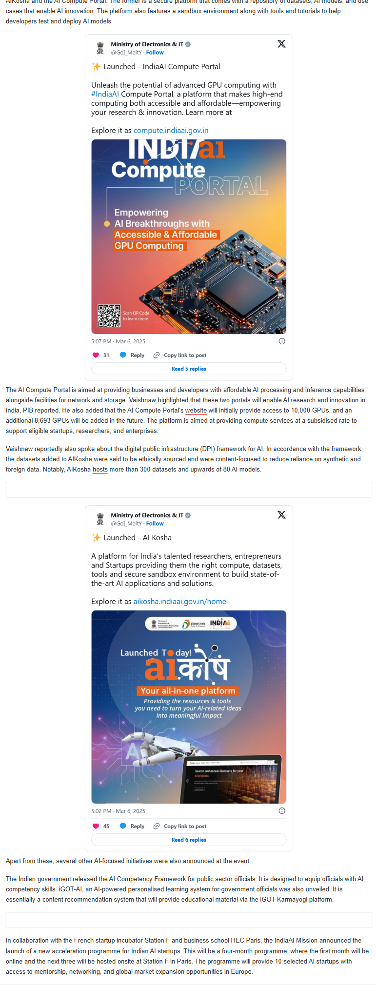 Full News Screenshot