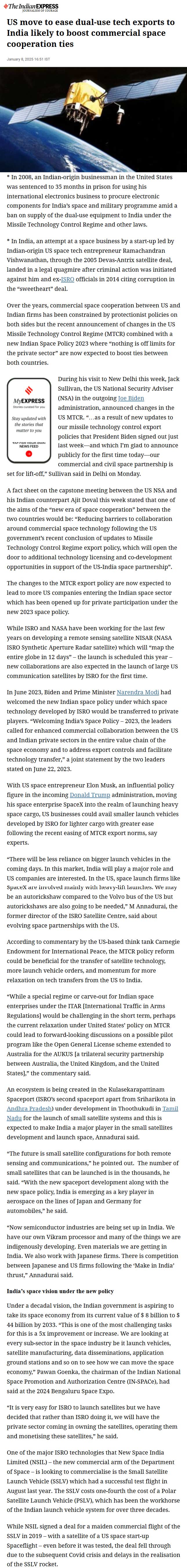 Full News Screenshot