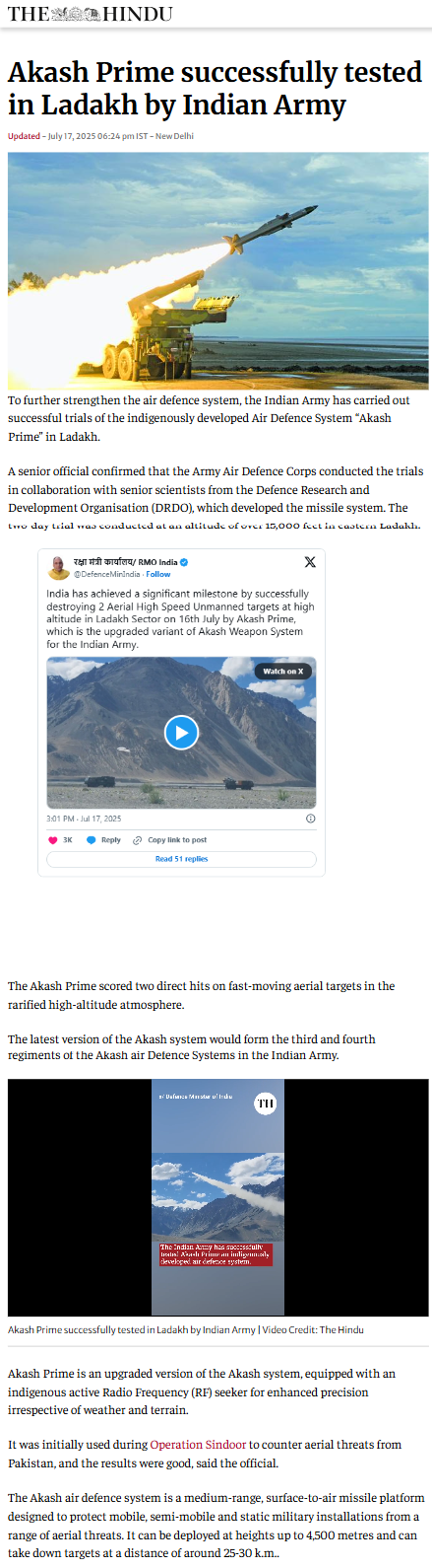 Full News Screenshot