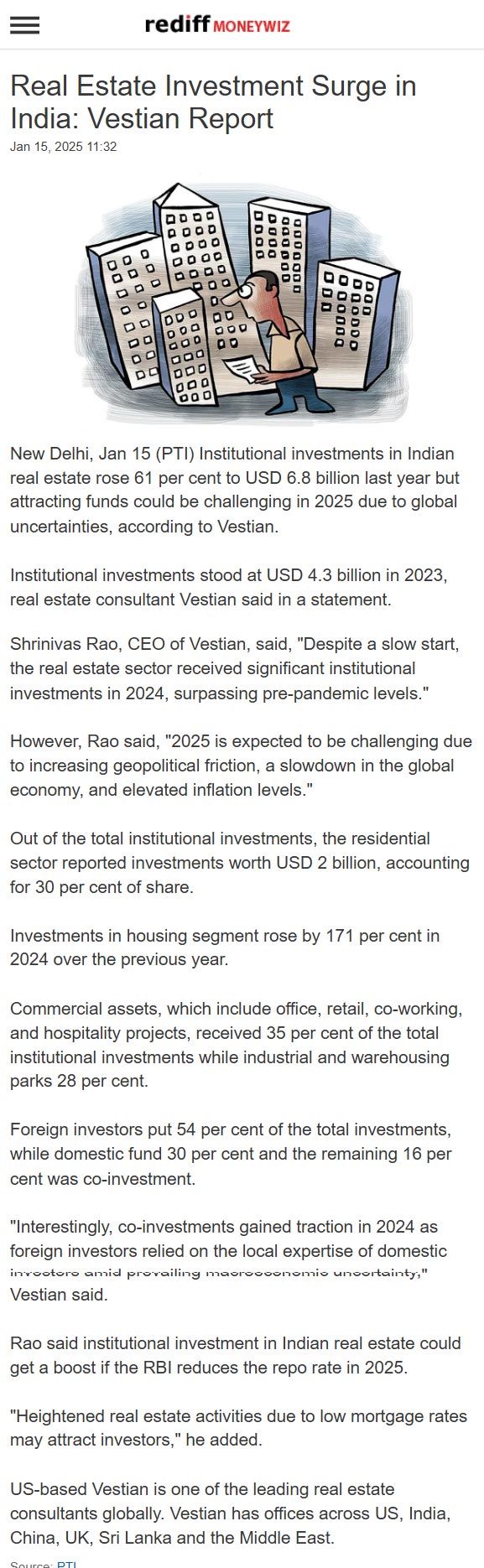 Full News Screenshot