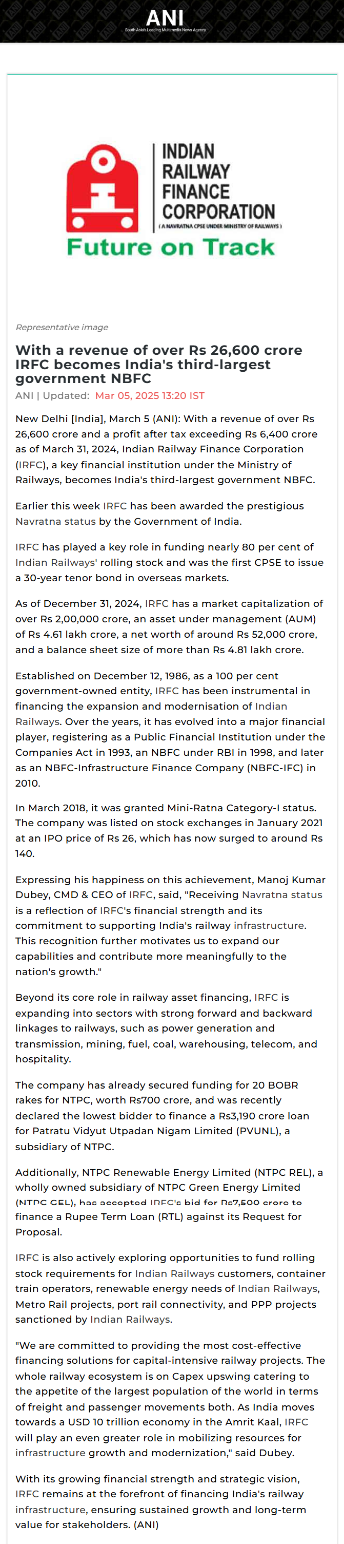 Full News Screenshot