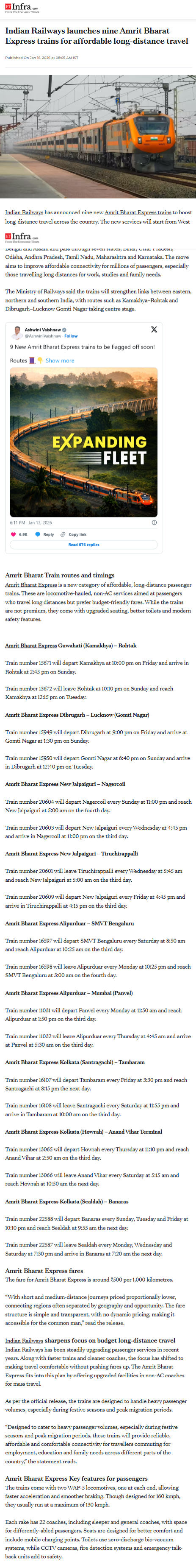 Full News Screenshot