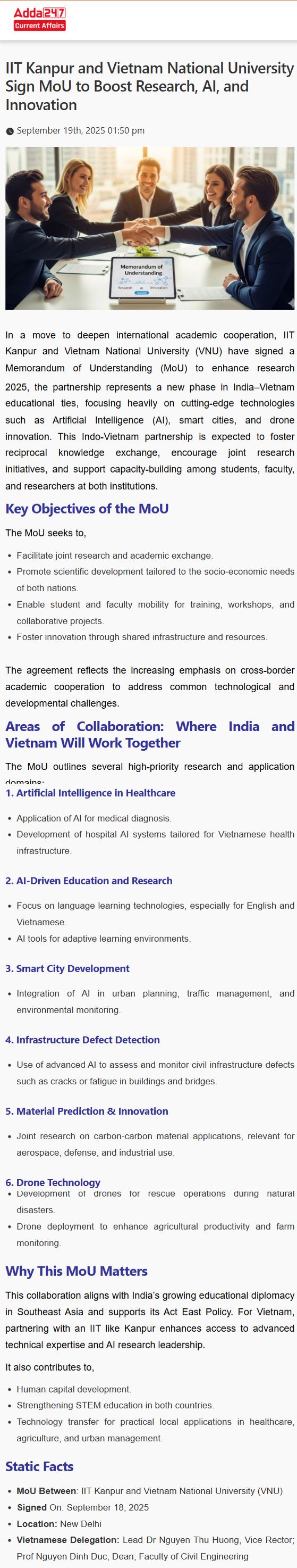 Full News Screenshot