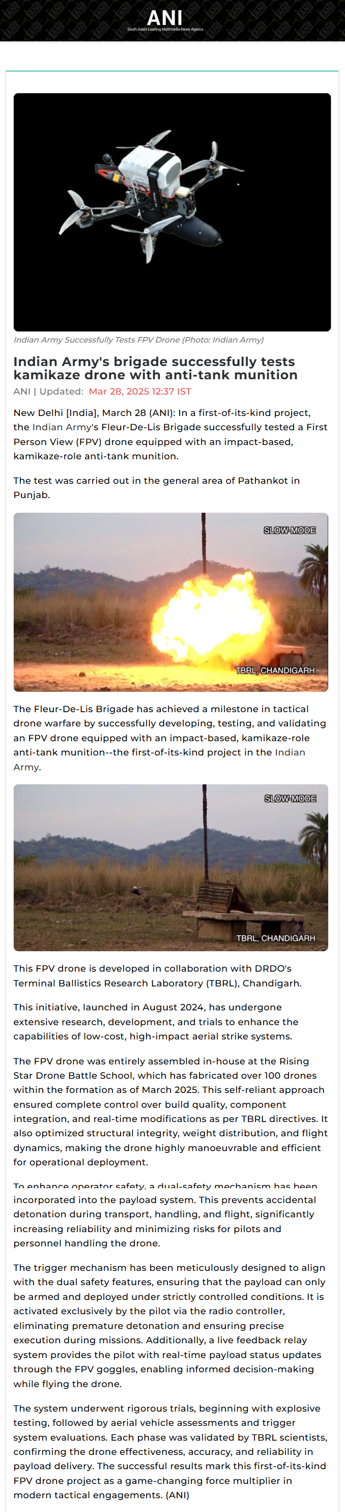 Full News Screenshot