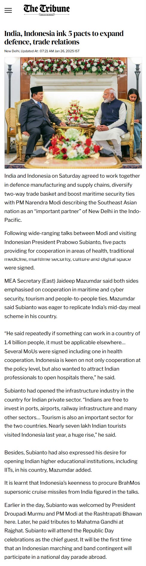 Full News Screenshot