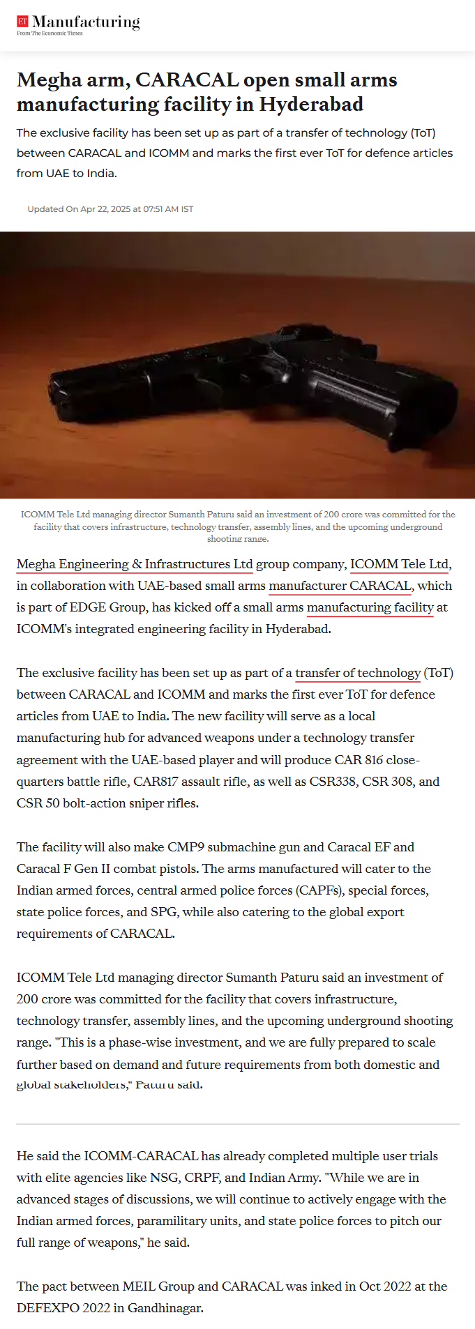 Full News Screenshot