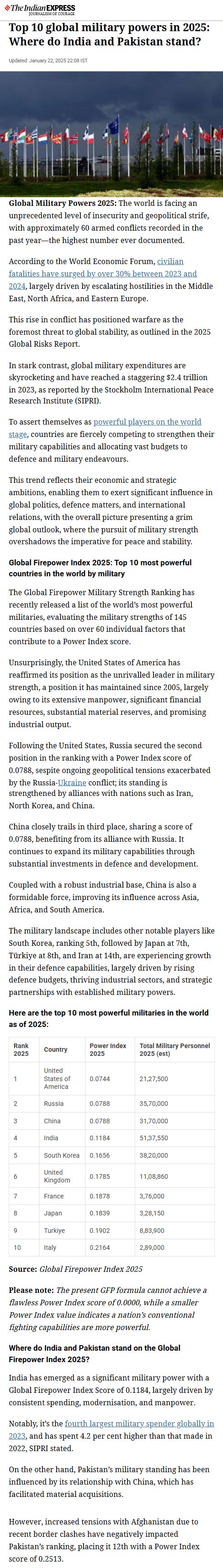 Full News Screenshot