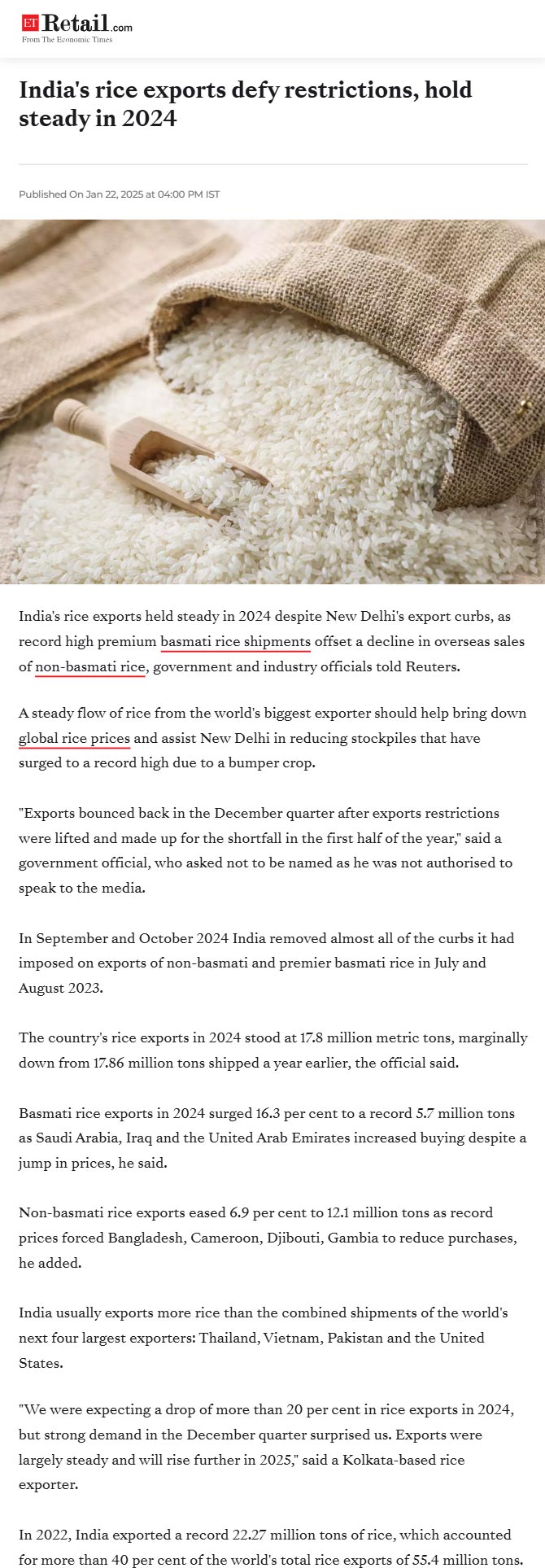 Full News Screenshot