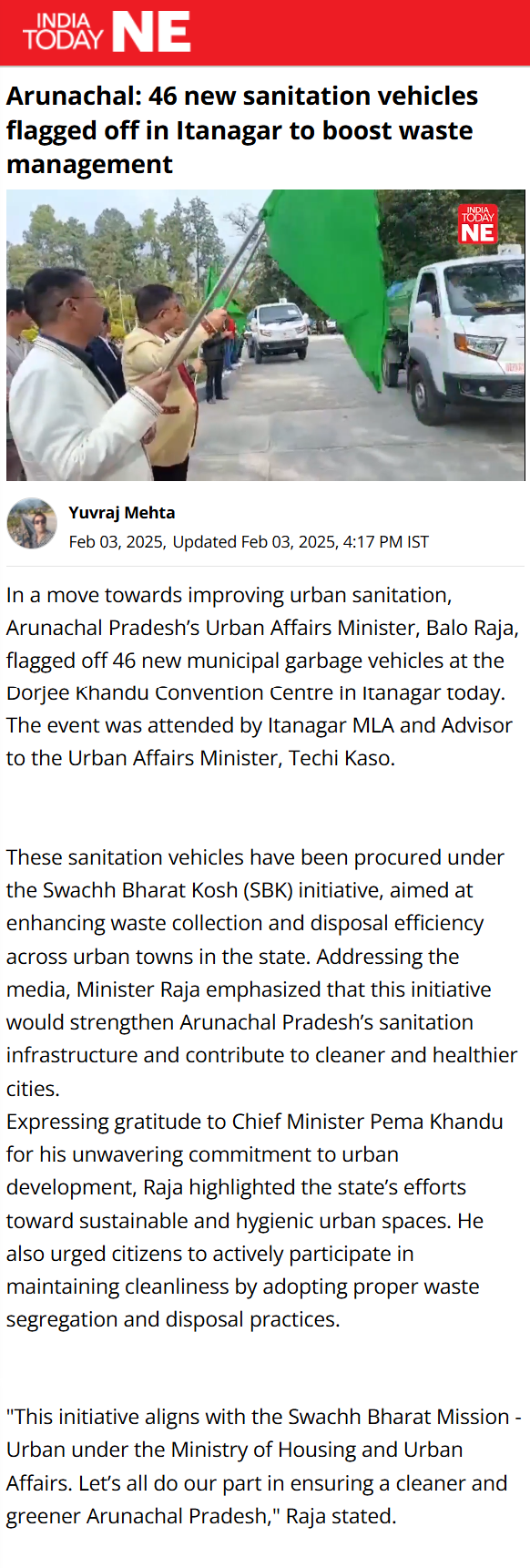 Full News Screenshot