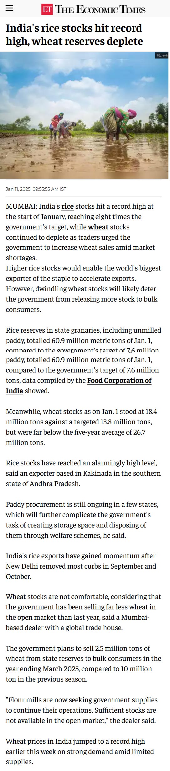 Full News Screenshot