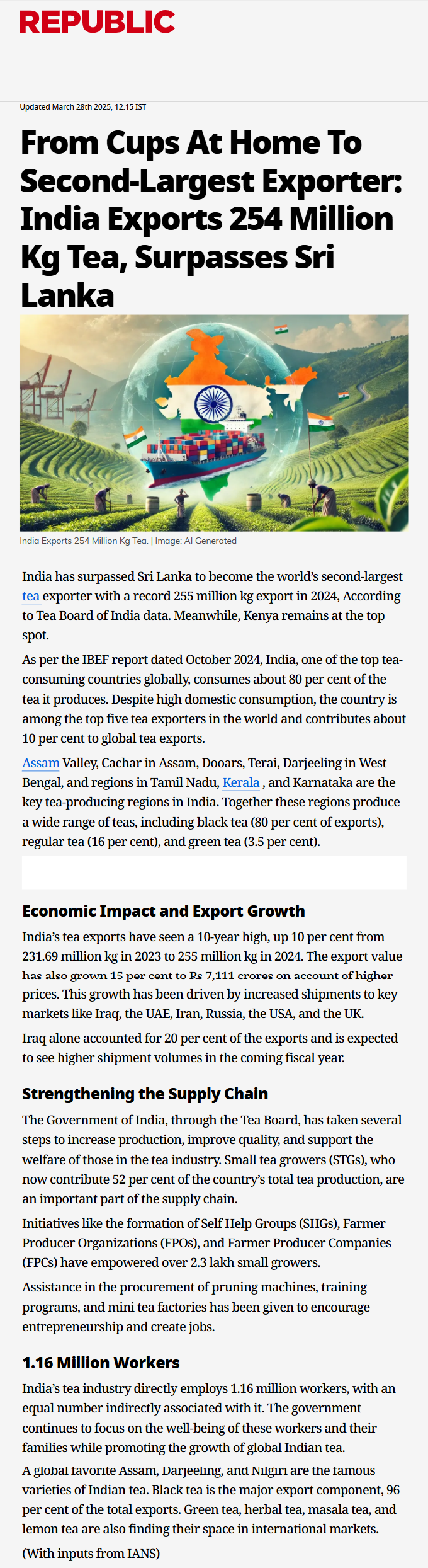 Full News Screenshot