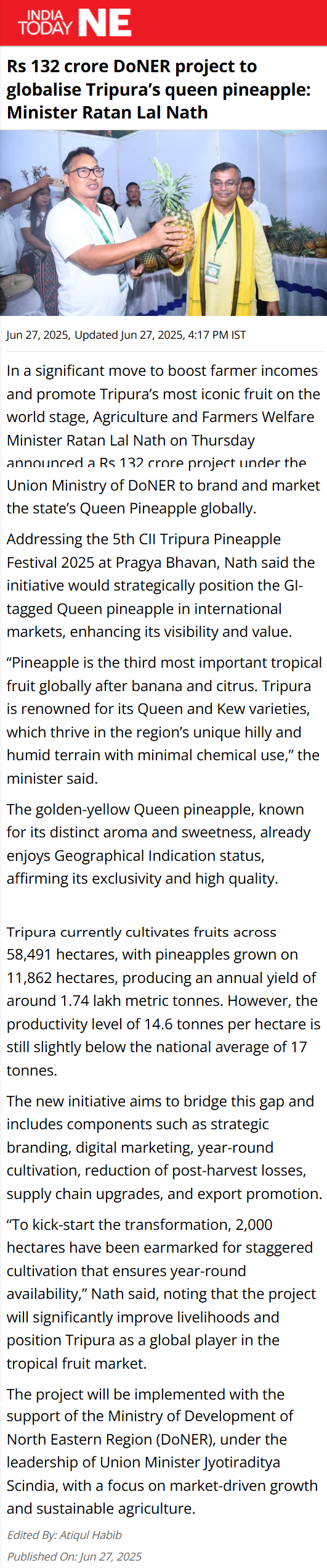 Full News Screenshot