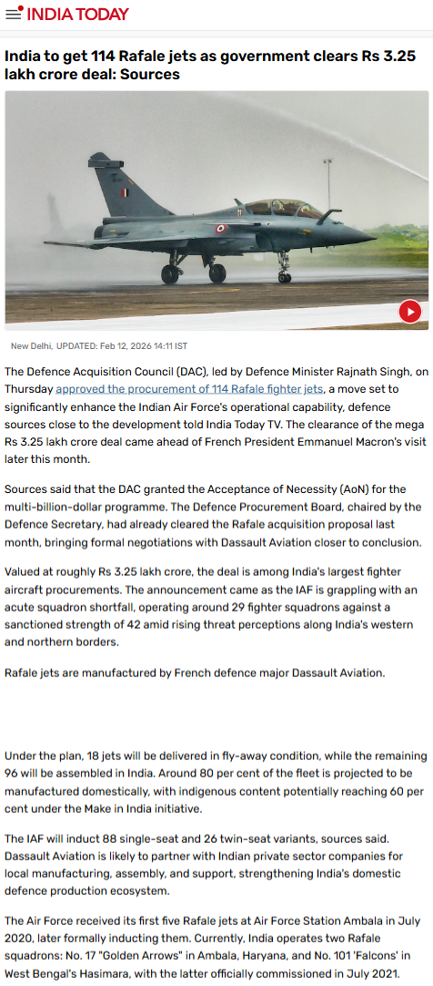 Full News Screenshot