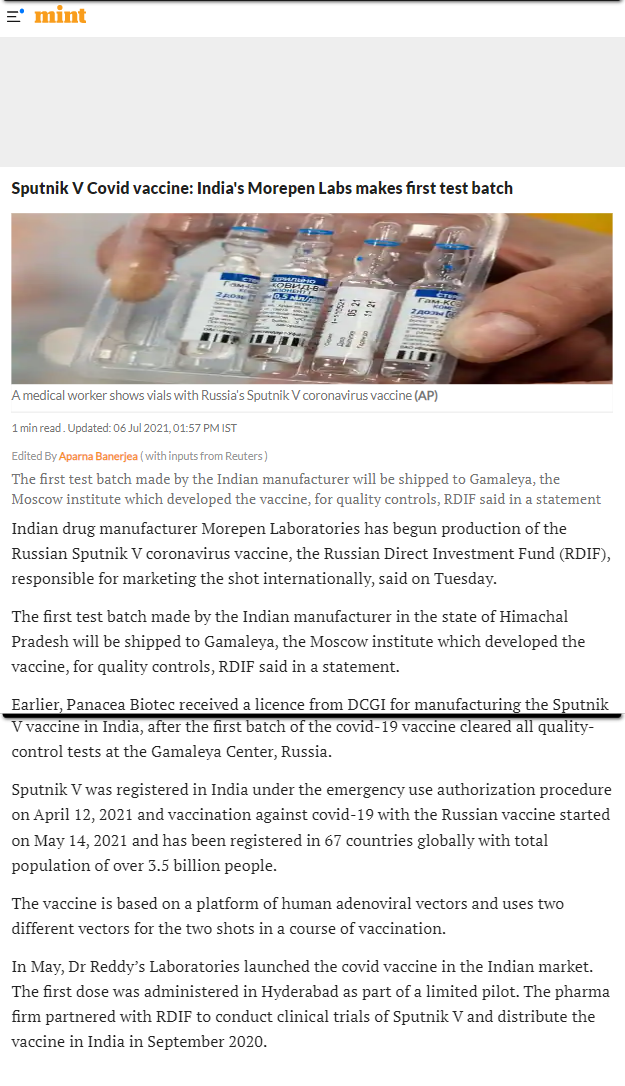 Full News Screenshot