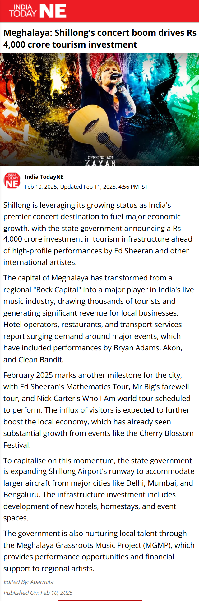 Full News Screenshot