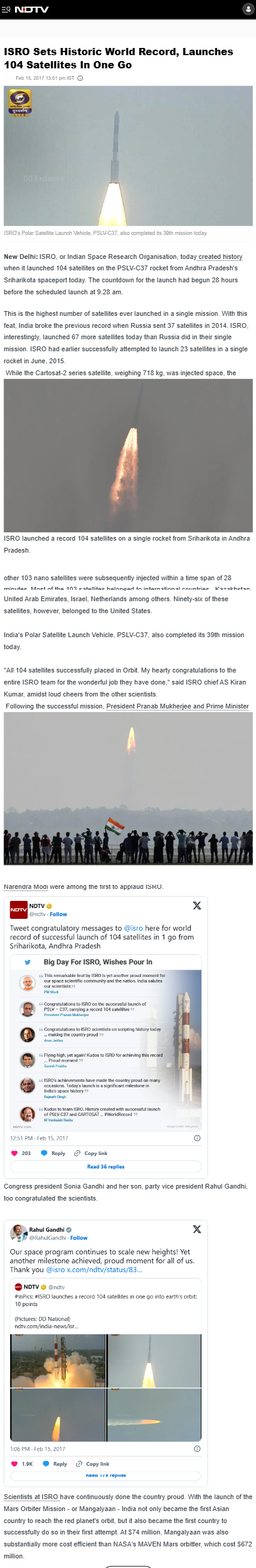 Full News Screenshot