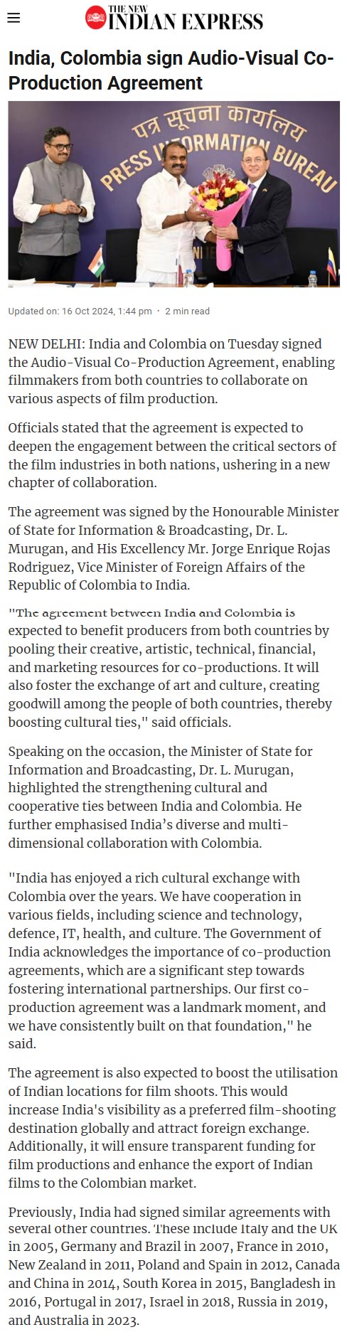 Full News Screenshot