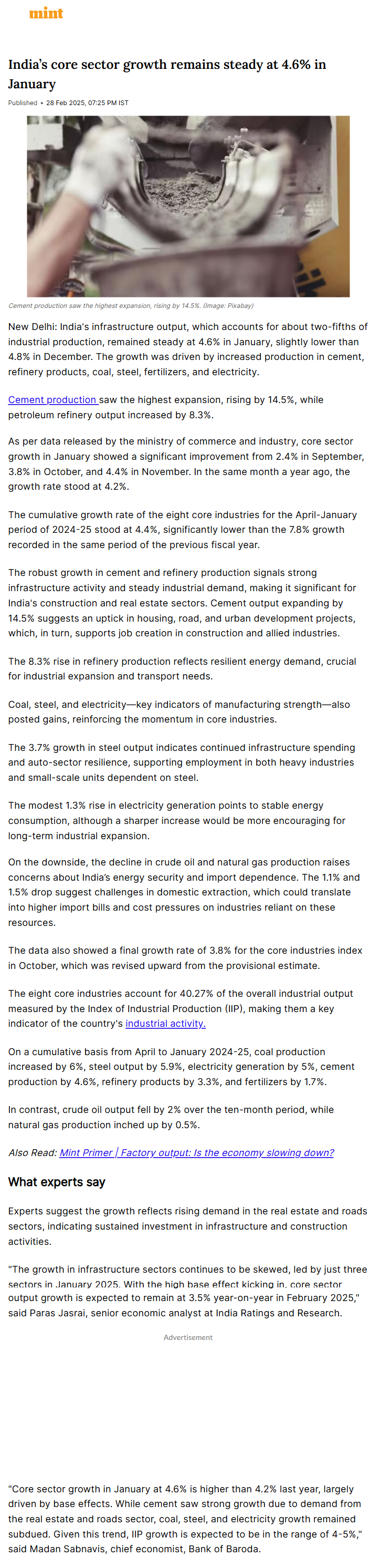 Full News Screenshot